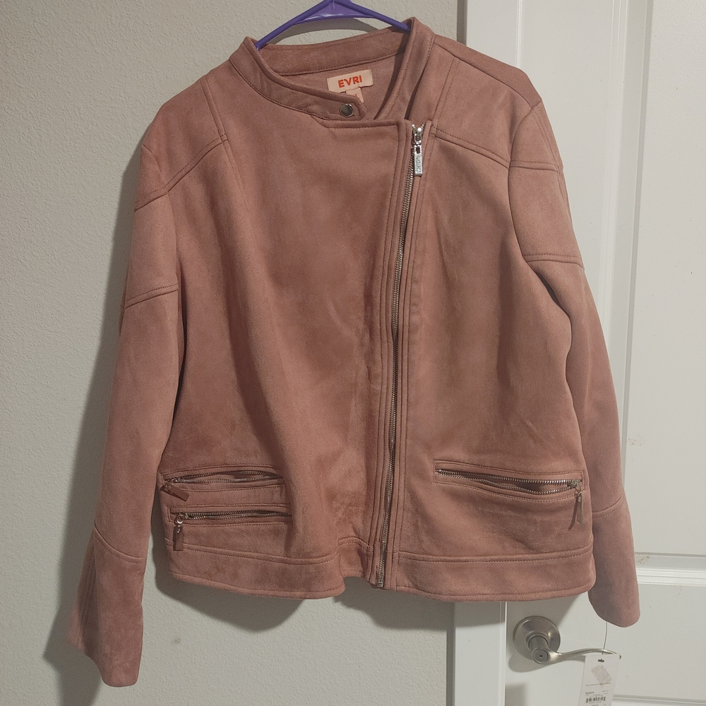 EVRI Women's Pink Jacket